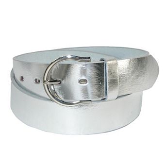 CTM Womens 1 3/8 Inch Wide Basic Bridle Belt