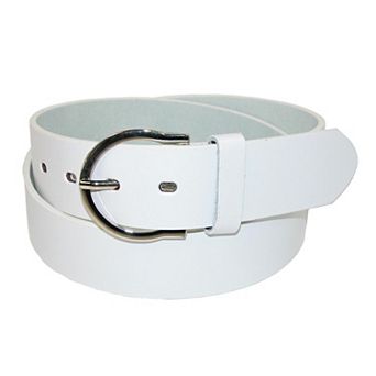 CTM Womens 1 3/8 Inch Wide Basic Bridle Belt