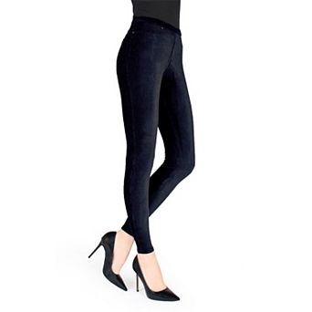 Thin-Rib Slim-Cut Stretch Corduroy Leggings