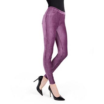 Thin-Rib Slim-Cut Stretch Corduroy Leggings