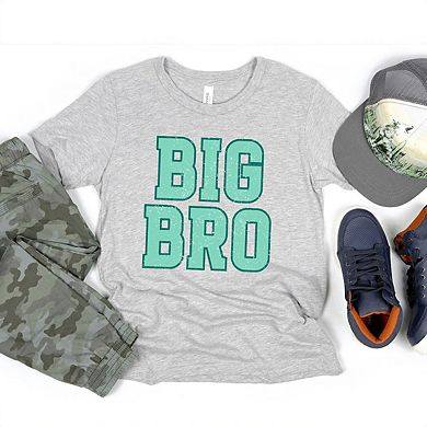 Big Bro Distressed Toddler Short Sleeve Graphic Tee