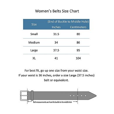 Ctm Women's Fleur De Lis Studded Rhinestone Belt