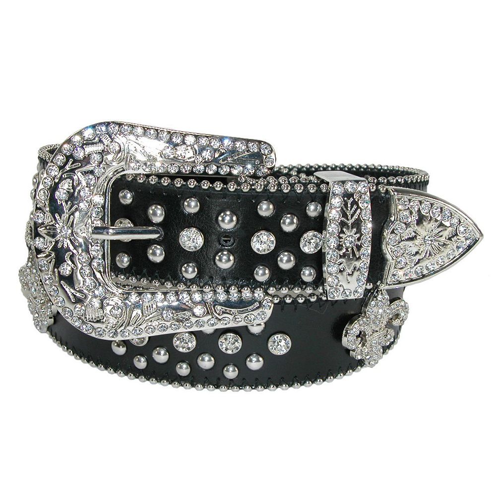 最安値•激レア✨ FML Shop TikTok - belt rhinestone men 再販なし BLACK BELT RHINESTONE 小物