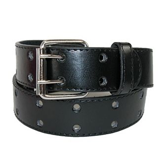 Ctm Kids' Leather Two Hole Jean Belt