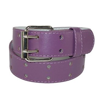Ctm Kids' Leather Two Hole Jean Belt