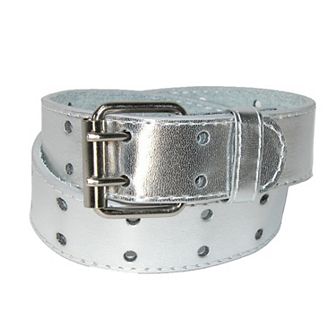 Ctm Kids' Leather Two Hole Jean Belt