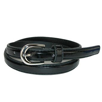 CTM Kid's 1/2 Inch Skinny Dress Belt