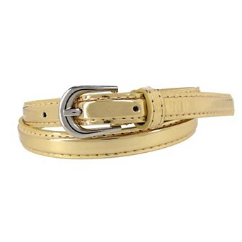 CTM Kid's 1/2 Inch Skinny Dress Belt