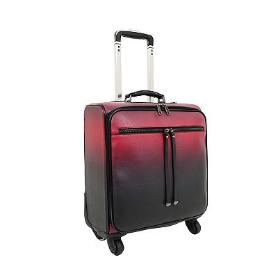 Mellow World Rina 17-inch Carry-on Spinner Suitcase