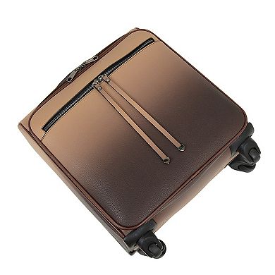 Mellow World Rina 17-inch Carry-on Spinner Suitcase