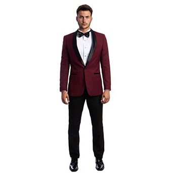 Men's 2 pc Satin Shawl Collar Tuxedo Set