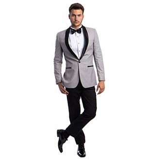 Men's 2 pc Satin Shawl Collar Tuxedo Set