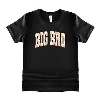 Big Bro Checkered Toddler Short Sleeve Graphic Tee