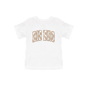 Big Bro Checkered Toddler Short Sleeve Graphic Tee
