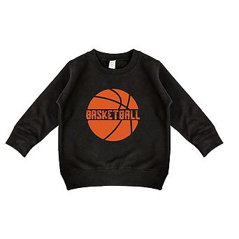 Basketball With Ball Toddler Graphic Sweatshirt