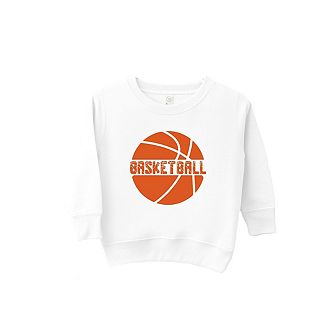 Basketball With Ball Toddler Graphic Sweatshirt