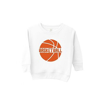 Basketball With Ball Toddler Graphic Sweatshirt