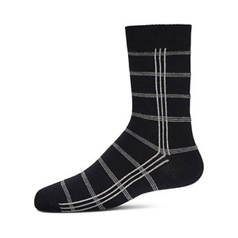 Boys' Boxed Stripe Crew Socks