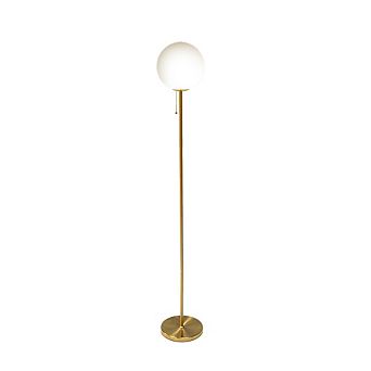 Ozarke Polaris Floor Lamp with LED Light - Brass