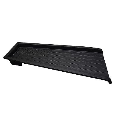 Black Usa Patriotic Flag Cast Aluminum Downspout Gutter 24 In. Splash Block