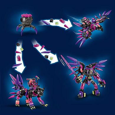 LEGO DREAMZzz The Never Witch's Nightmare Creatures Animal Toy 71483 Building Kit (457 Pieces)