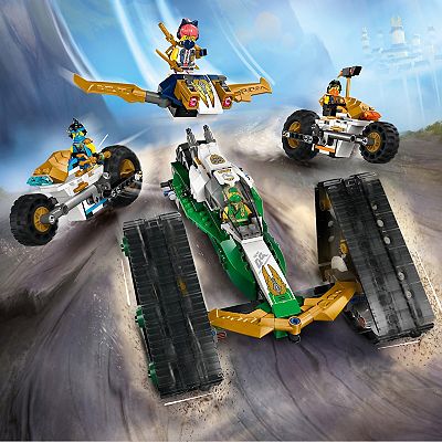 LEGO NINJAGO Ninja Team Combo Vehicle 4 in 1 Ninja Playset 71820