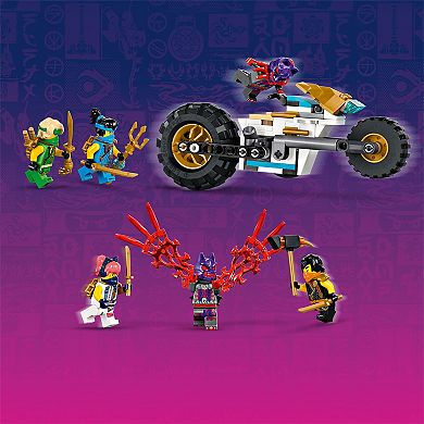LEGO NINJAGO Ninja Team Combo Vehicle 4 in 1 Ninja Playset 71820 Building Kit (576 Pieces)