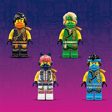 LEGO NINJAGO Ninja Team Combo Vehicle 4 in 1 Ninja Playset 71820 Building Kit (576 Pieces)