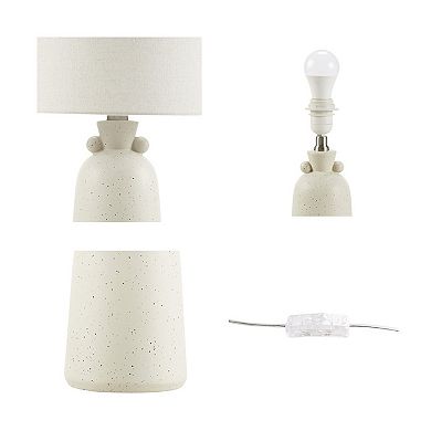 INK+IVY Alarid 16" Ceramic Table Lamp