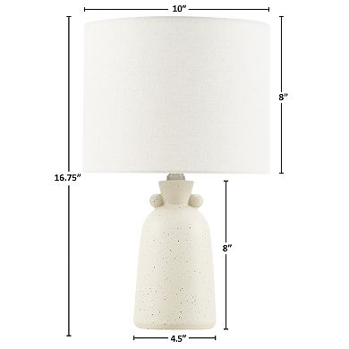 INK+IVY Alarid 16" Ceramic Table Lamp