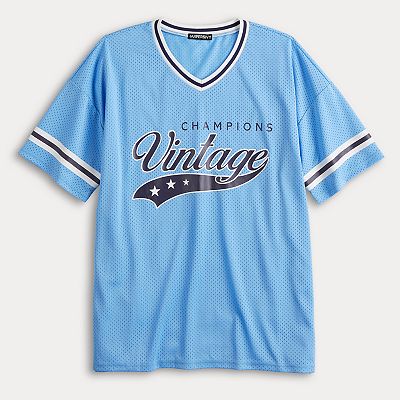 Juniors' Harper & Ivy Oversized Jersey Tee