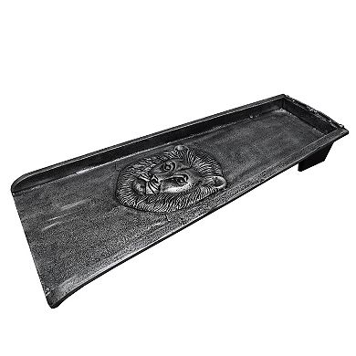 Silver Lion Cast Aluminum Downspout Gutter 24 In. Splash Block