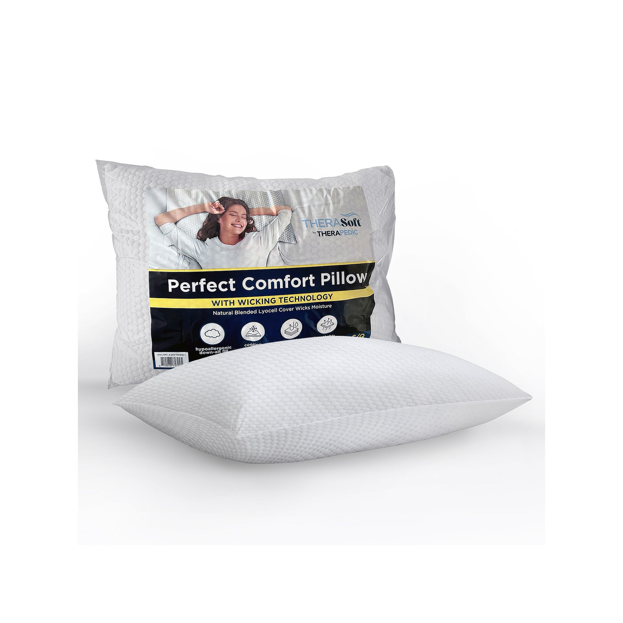 TheraSoft™ by Therapedic™ Perfect Comfort Pillow, White