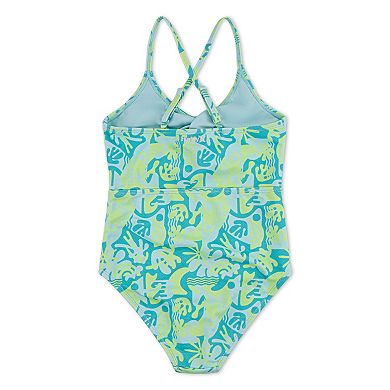 Girls 7-16 Hurley UPF Cutout One-Piece Swimsuit