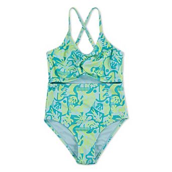 Girls 7-16 Hurley UPF Cutout One-Piece Swimsuit