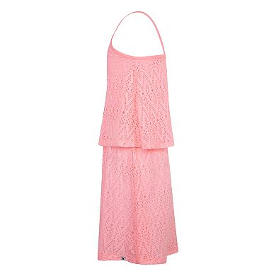 Girls 7-16 Hurley Mesh Lace Swim Coverup Dress
