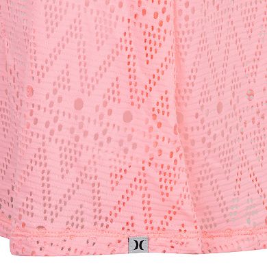 Girls 7-16 Hurley Mesh Lace Swim Coverup Dress