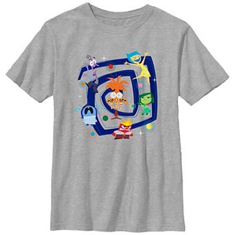 Disney / Pixar's Inside Out 2 All Emotions Boys 8-20 Graphic Tee