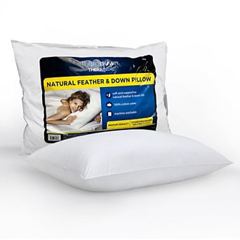 Theradown™ by Therapedic™ Natural Feather & Down Pillow