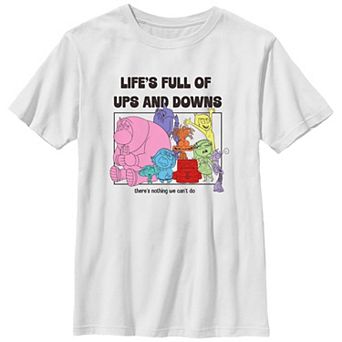 Disney / Pixar's Inside Out 2 Life's Full Of Ups And Downs Boys 8-20 Graphic Tee