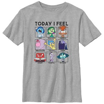 Disney / Pixar's Inside Out 2 Today I Feel Boys 8-20 Graphic Tee