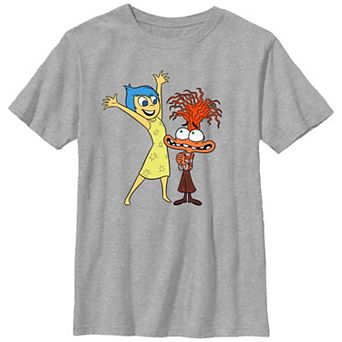 Disney / Pixar's Inside Out 2 Joy And Anxiety Boys 8-20 Graphic Tee