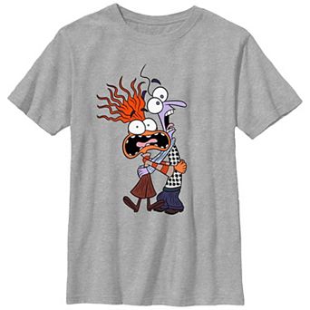 Disney / Pixar's Inside Out 2 Anxiety And Fear Boys 8-20 Graphic Tee
