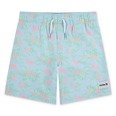 Boys 4-20 Hurley Flamingo Pull-On Swim Trunks