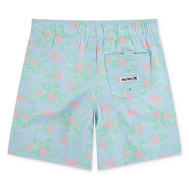 Boys 4-20 Hurley Flamingo Pull-On Swim Trunks