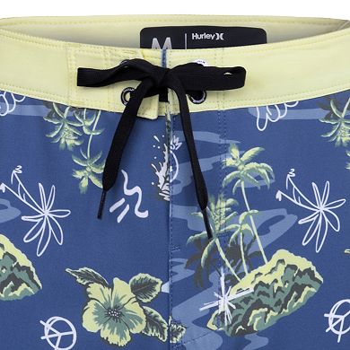 Boys 4-20 Hurley Doodle Isle Tropical Print Swim Boardshorts