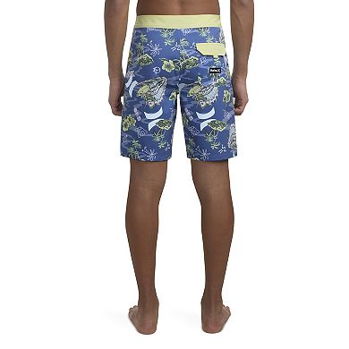 Boys 4-20 Hurley Doodle Isle Tropical Print Swim Boardshorts