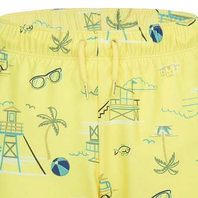 Boys 4-7 Hurley UPF H20-DRI Lifeguard Top & Swim Trunks 2-Piece Set