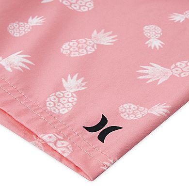 Boys 4-16 Hurley H20-DRI UPF Pineapple Top & Trunks 2-Piece Swim Set