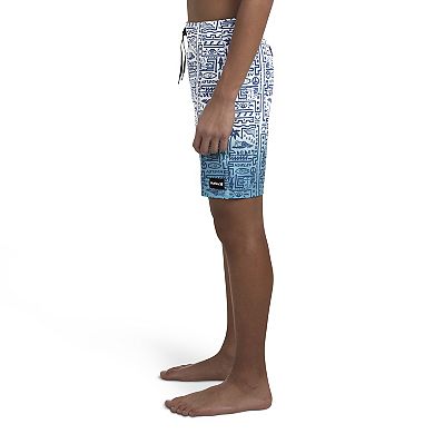 Boys 4-20 Hurley Squiggle Ombre Swim Boardshorts